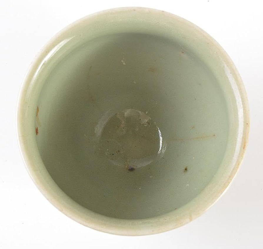 Amazon.co.jp: 中国 龍泉窯 青磁 酒盃 V R6505 : ホーム＆キッチン